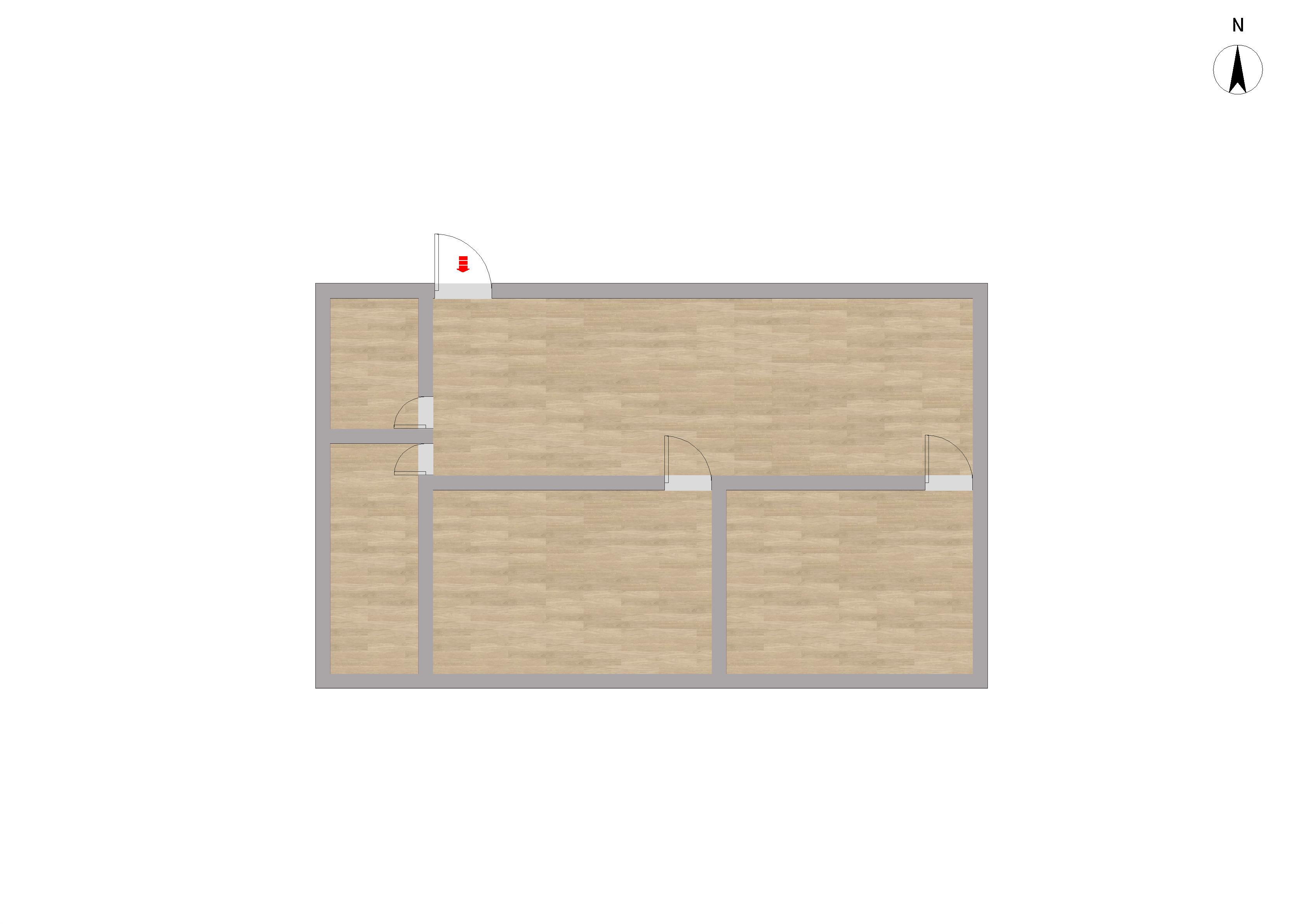 凤凰文化广场 2室2厅1卫 118m&sup2;