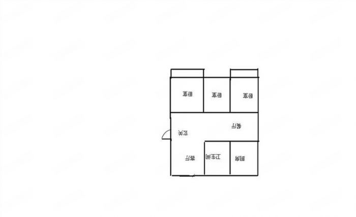 南方公寓 3室2厅1卫 146.6m&sup2;