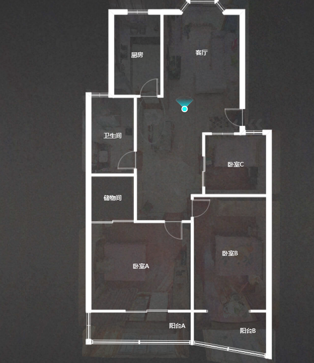 东大俪鑫 3室2厅1卫 129m&sup2;
