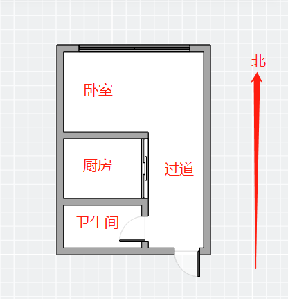 华都商业广场 1室1厅1卫 35m&sup2;