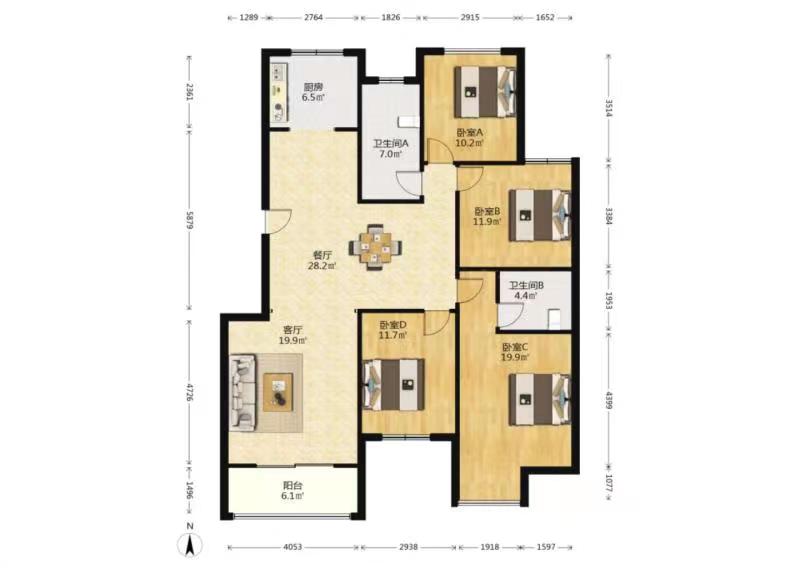 城市嘉苑 0室0厅0卫 149.00m&sup2;