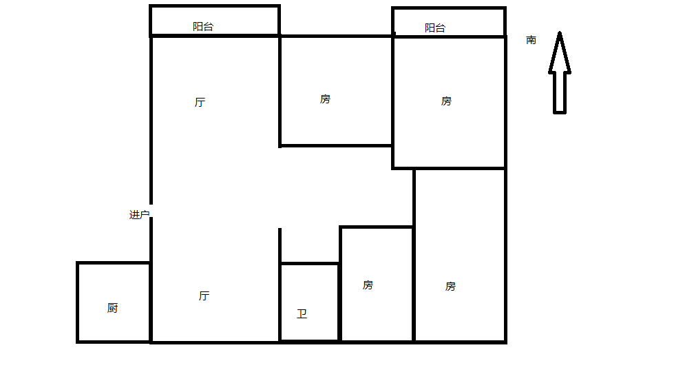 玖珑城 4室2厅2卫 198.00m&sup2;