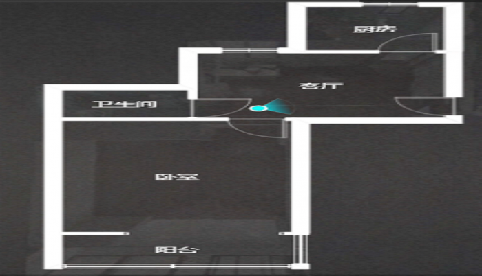 虹桥新村(朝霞路) 1室1厅1卫 44m&sup2;