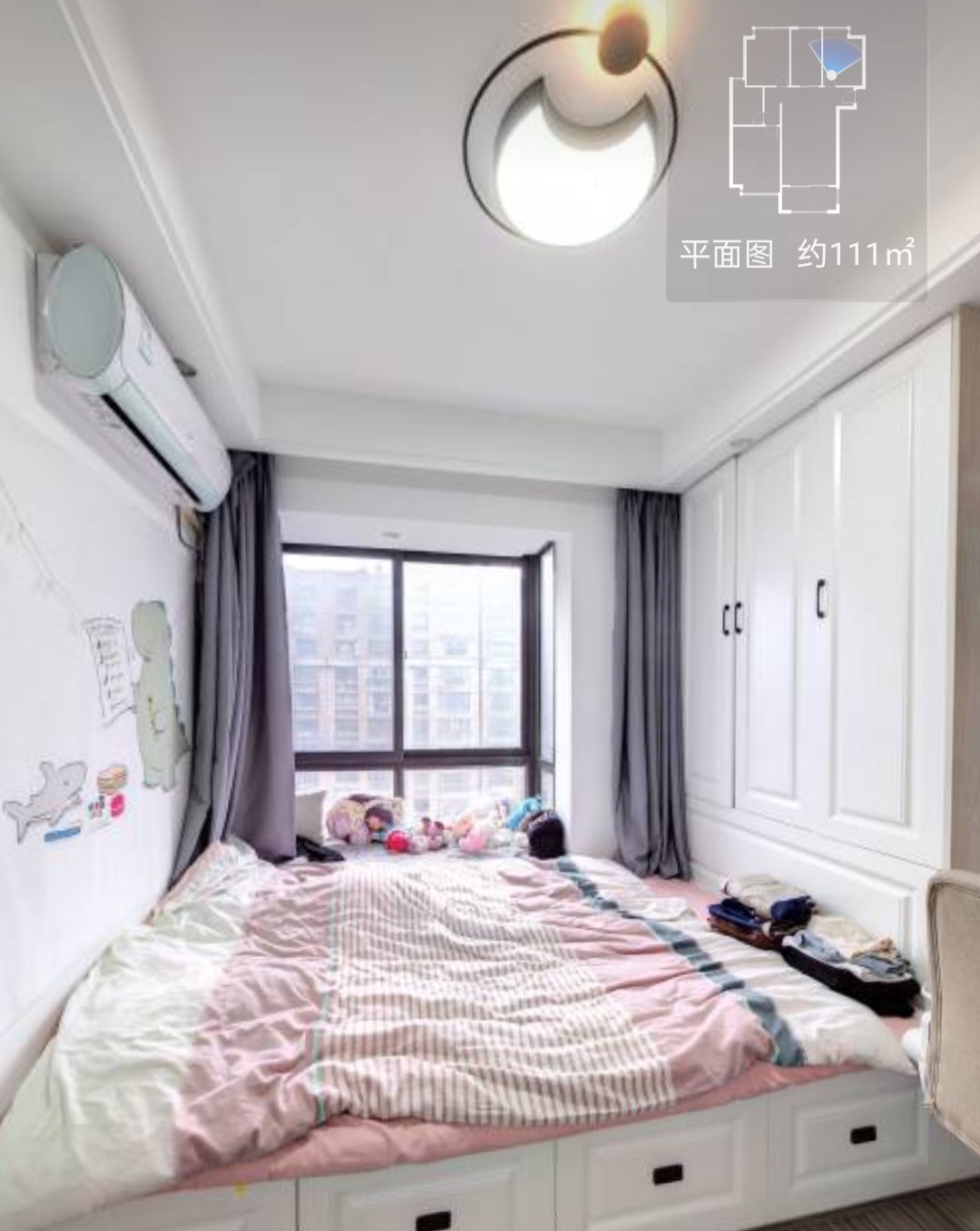 帝奥北城名郡 3室2厅1卫 110m&sup2;