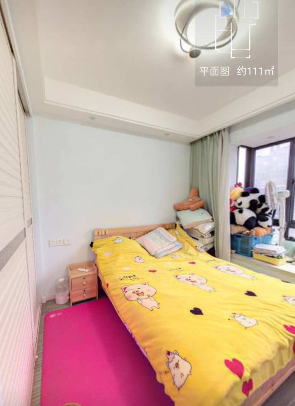 帝奥北城名郡 3室2厅1卫 110m&sup2;