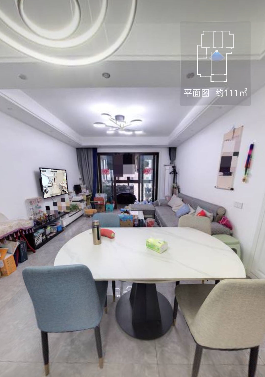 帝奥北城名郡 3室2厅1卫 110m&sup2;