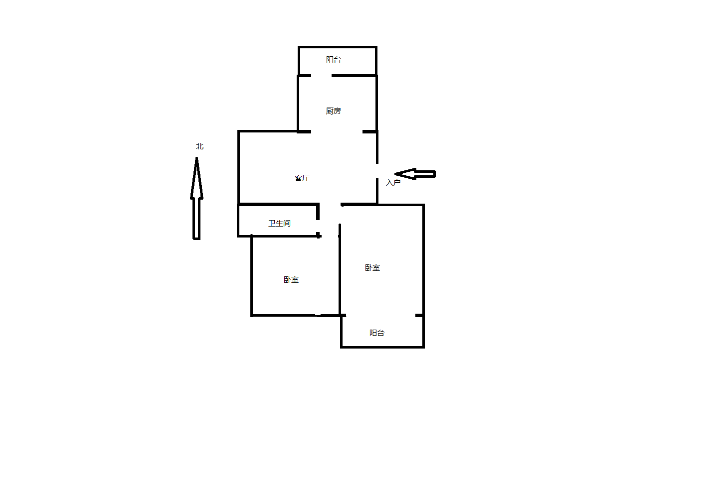 世纪园 2室1厅1卫 77m&sup2;