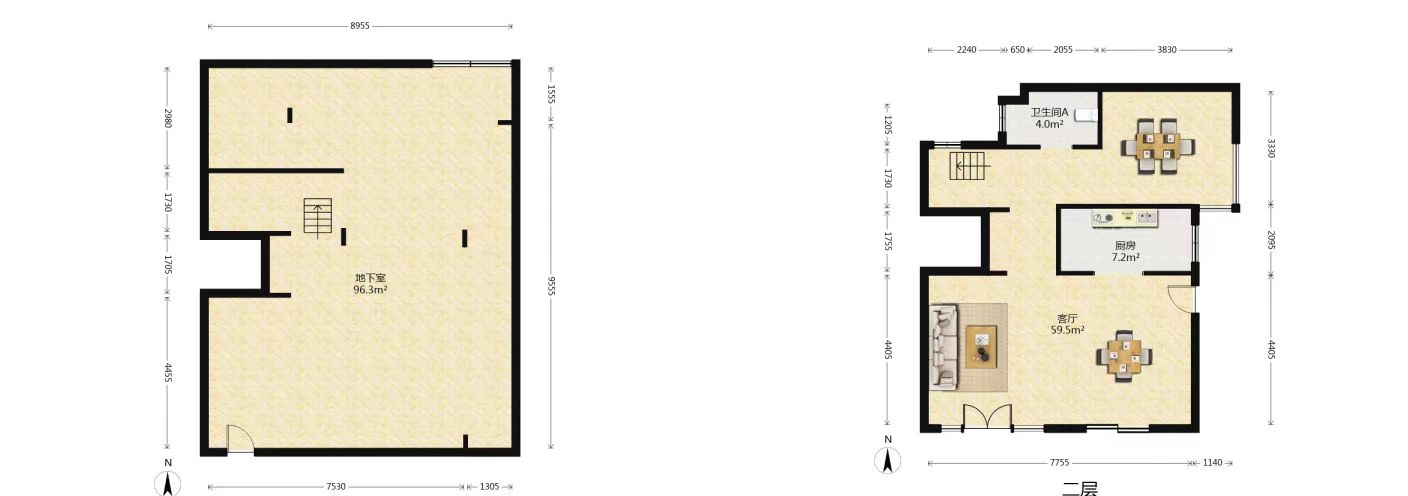 紫御四季 5室2厅3卫 168m&sup2;