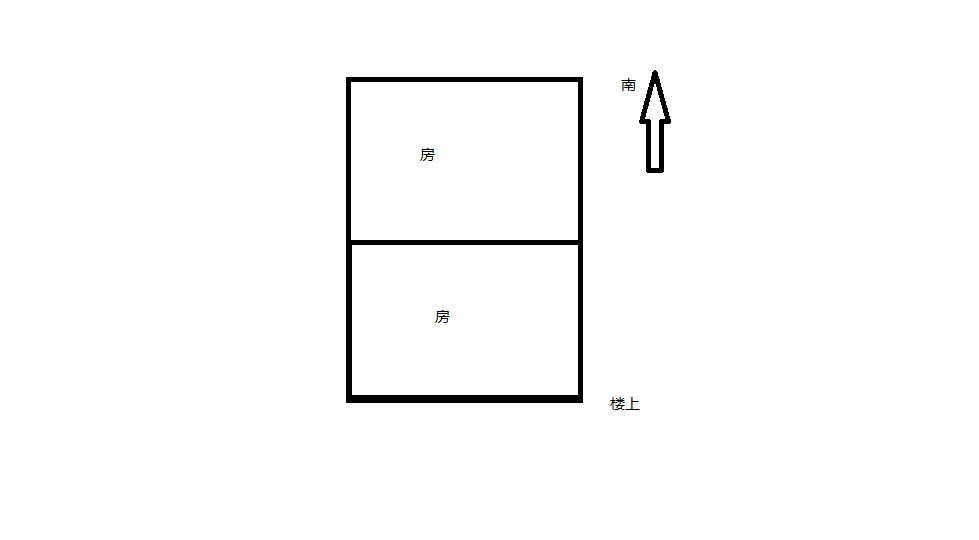 中南世纪城北区 2室1厅1卫 44m&sup2;