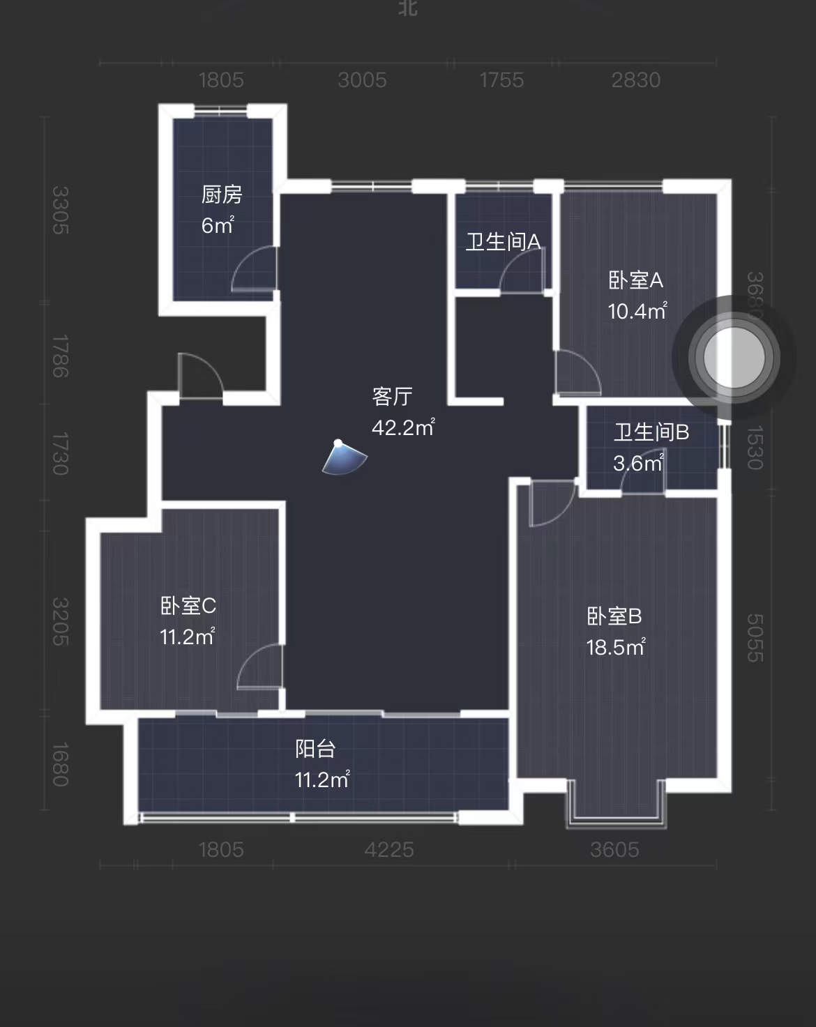 3室2厅2卫