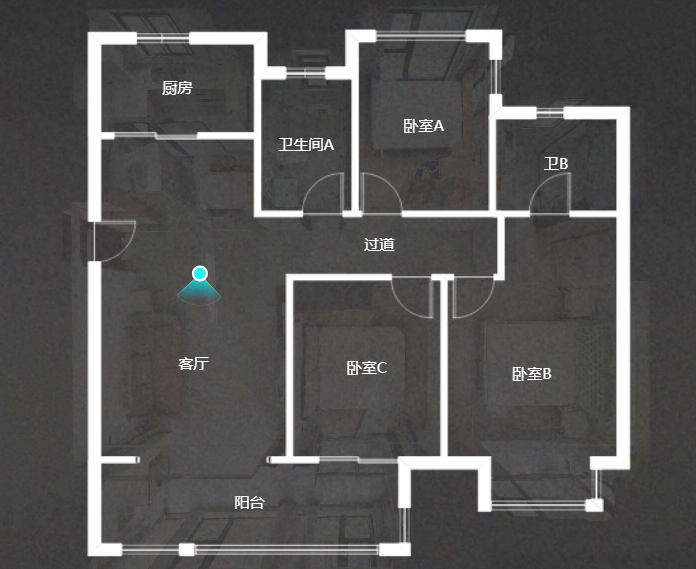金地繁茂里 4室2厅2卫 118.00m&sup2;
