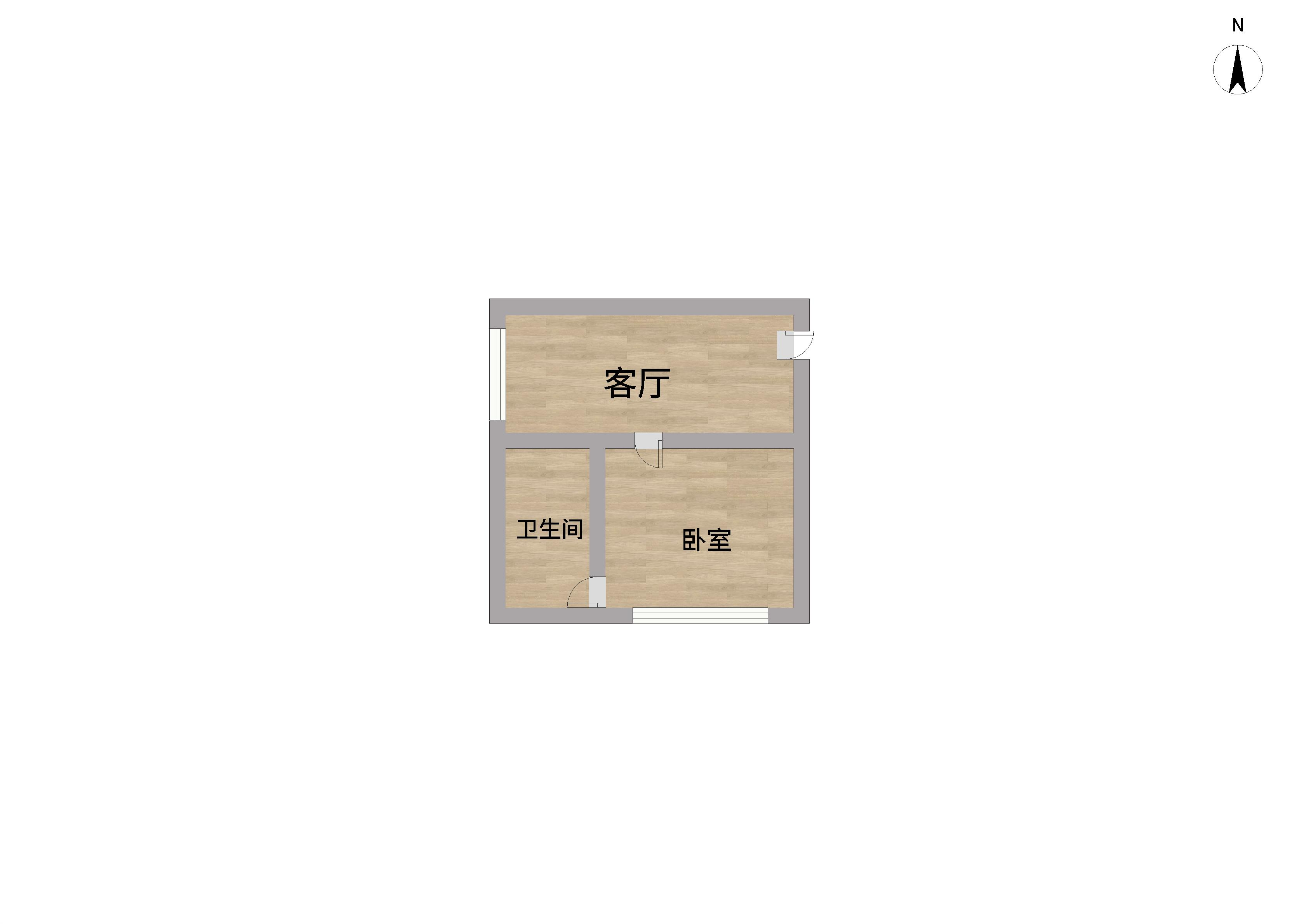 金石国际大酒店 1室1厅1卫 86m&sup2;
