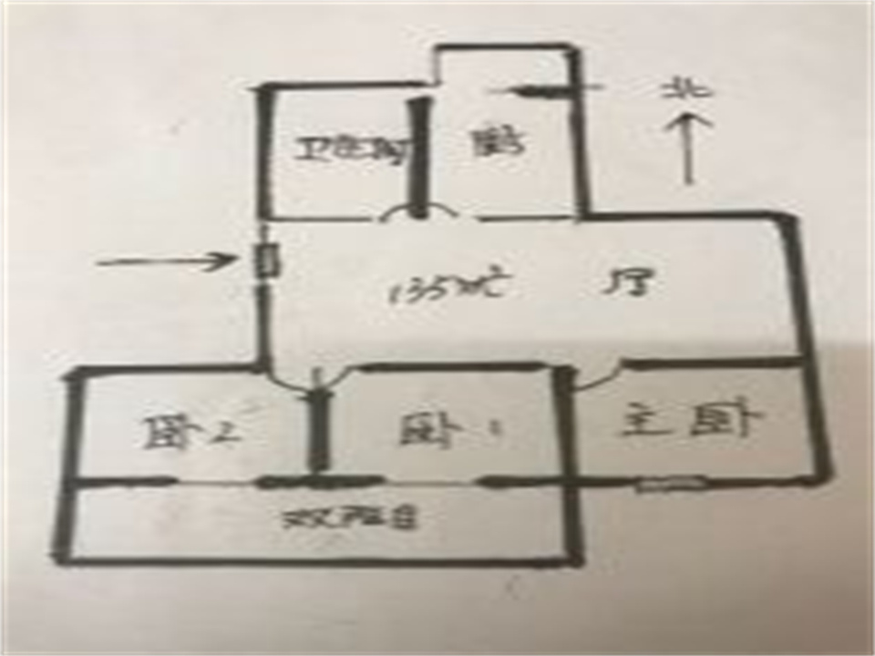 白龙花苑 3室2厅1卫 135m&sup2;