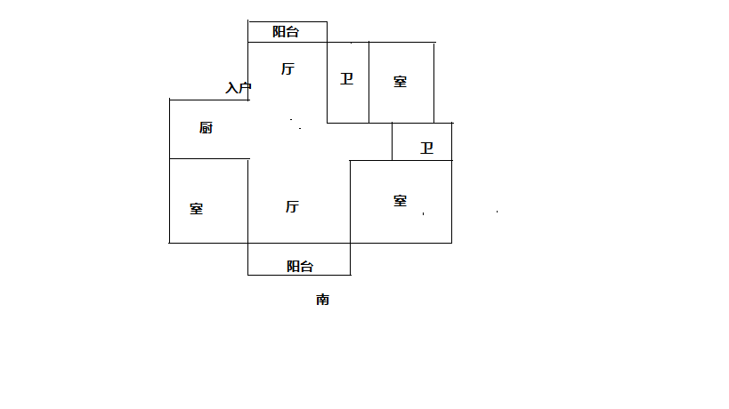 尚海城 3室2厅2卫 135m&sup2;