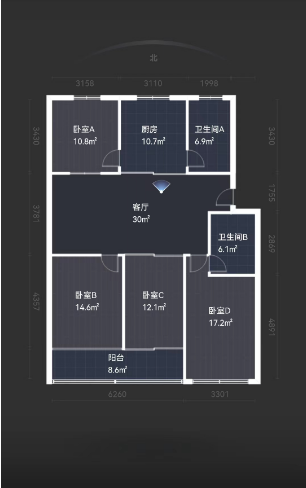师范桥新村 3室2厅1卫 130m&sup2;