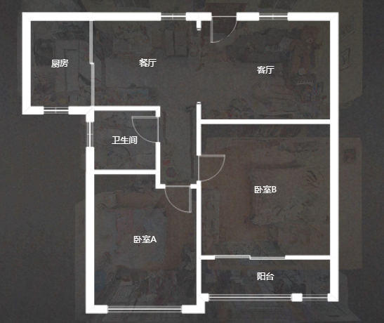 东景新城 2室1厅1卫 92.00m&sup2;