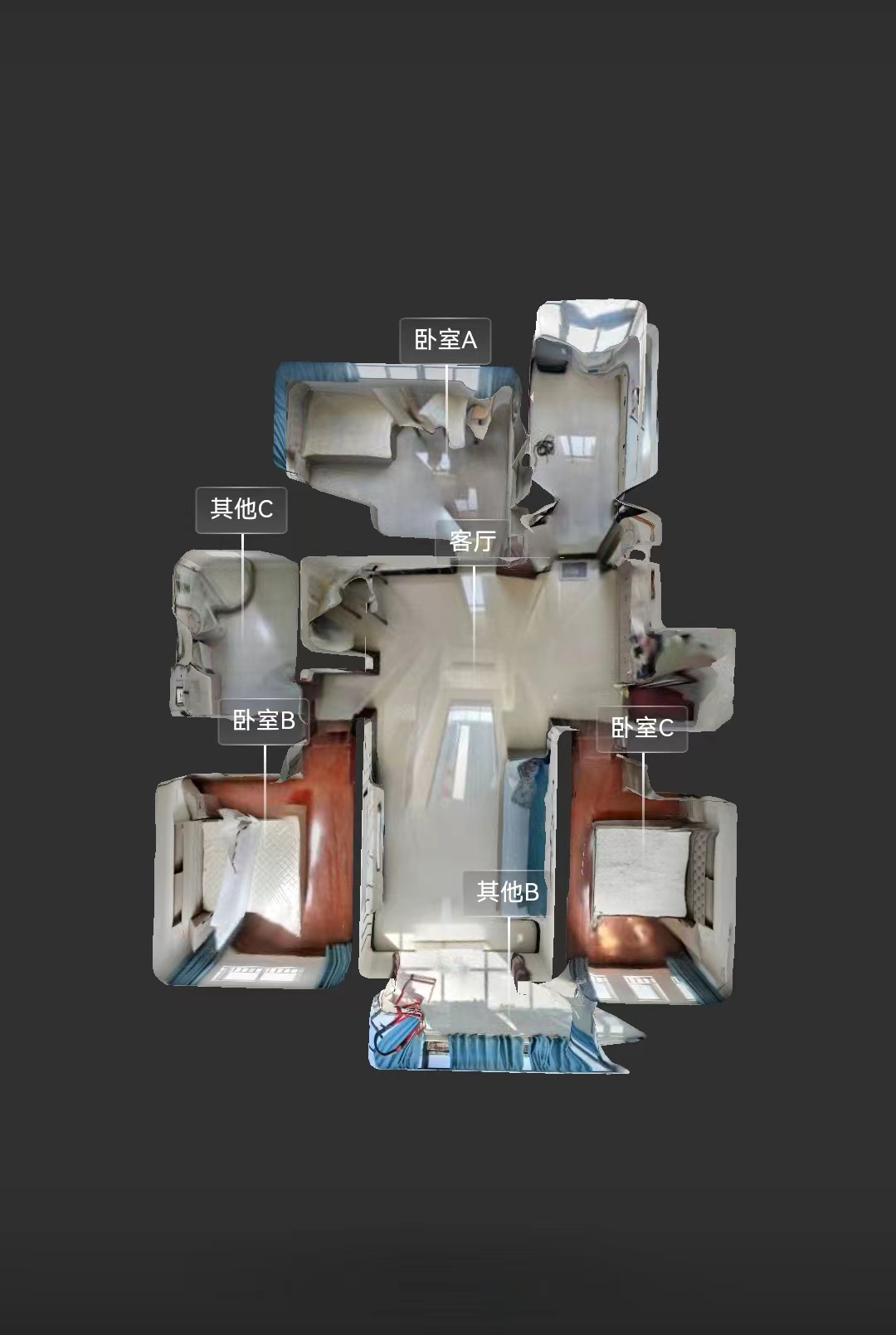 双福佳苑 2室2厅1卫 72m&sup2;