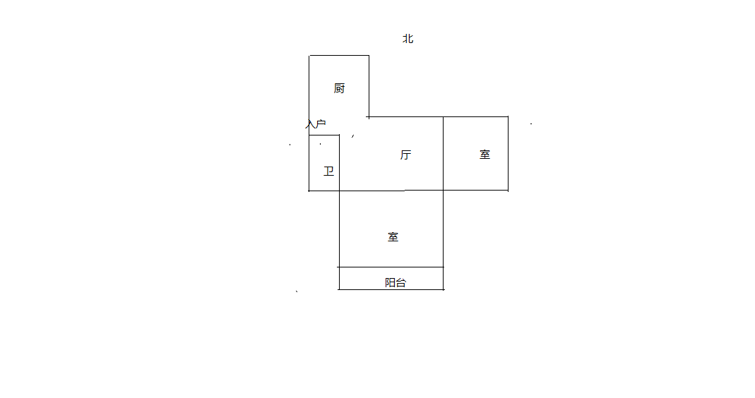 濠东路63号 2室1厅1卫 53m&sup2;