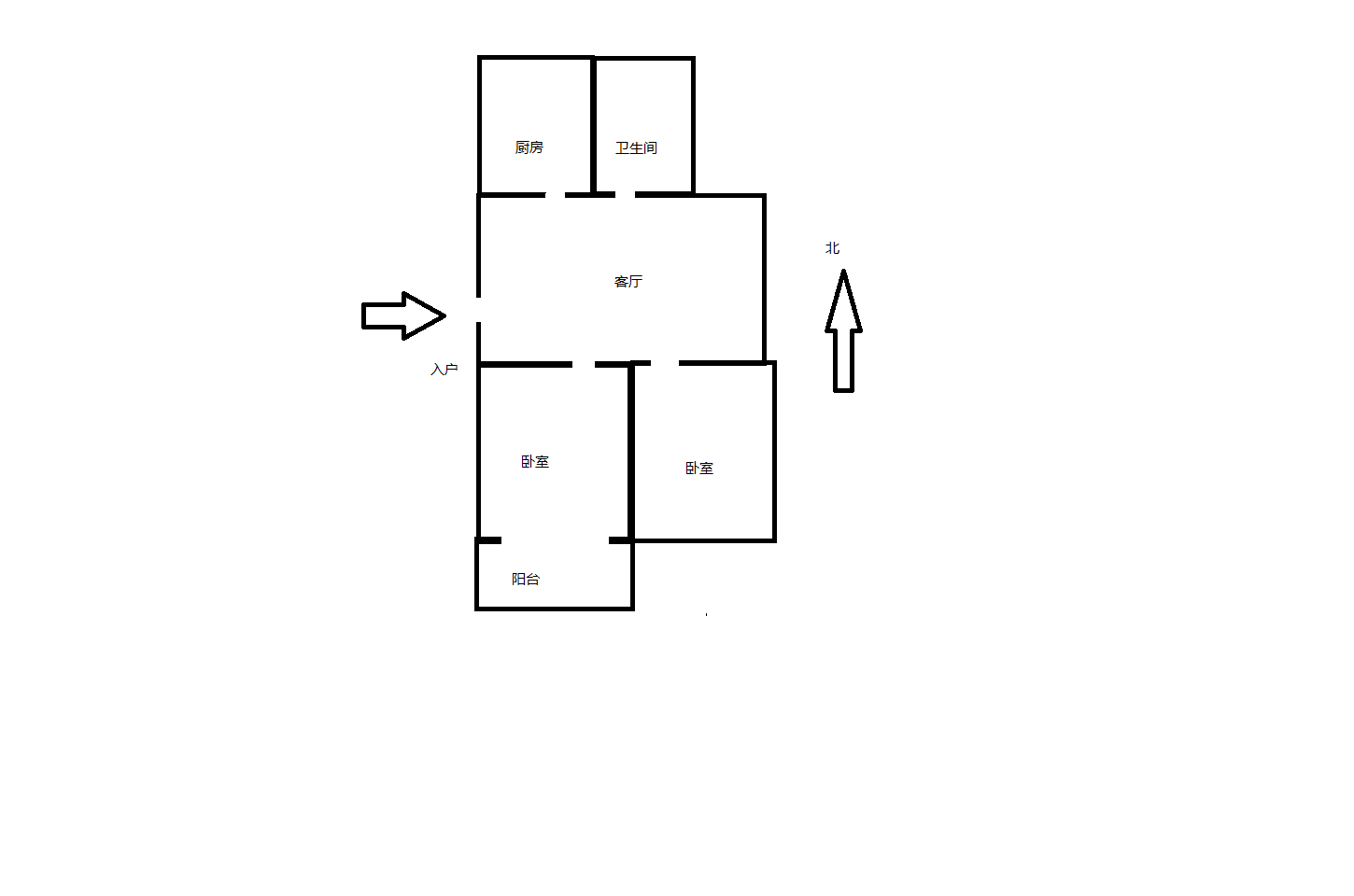 城港新村 1室1厅1卫 75.99m&sup2;