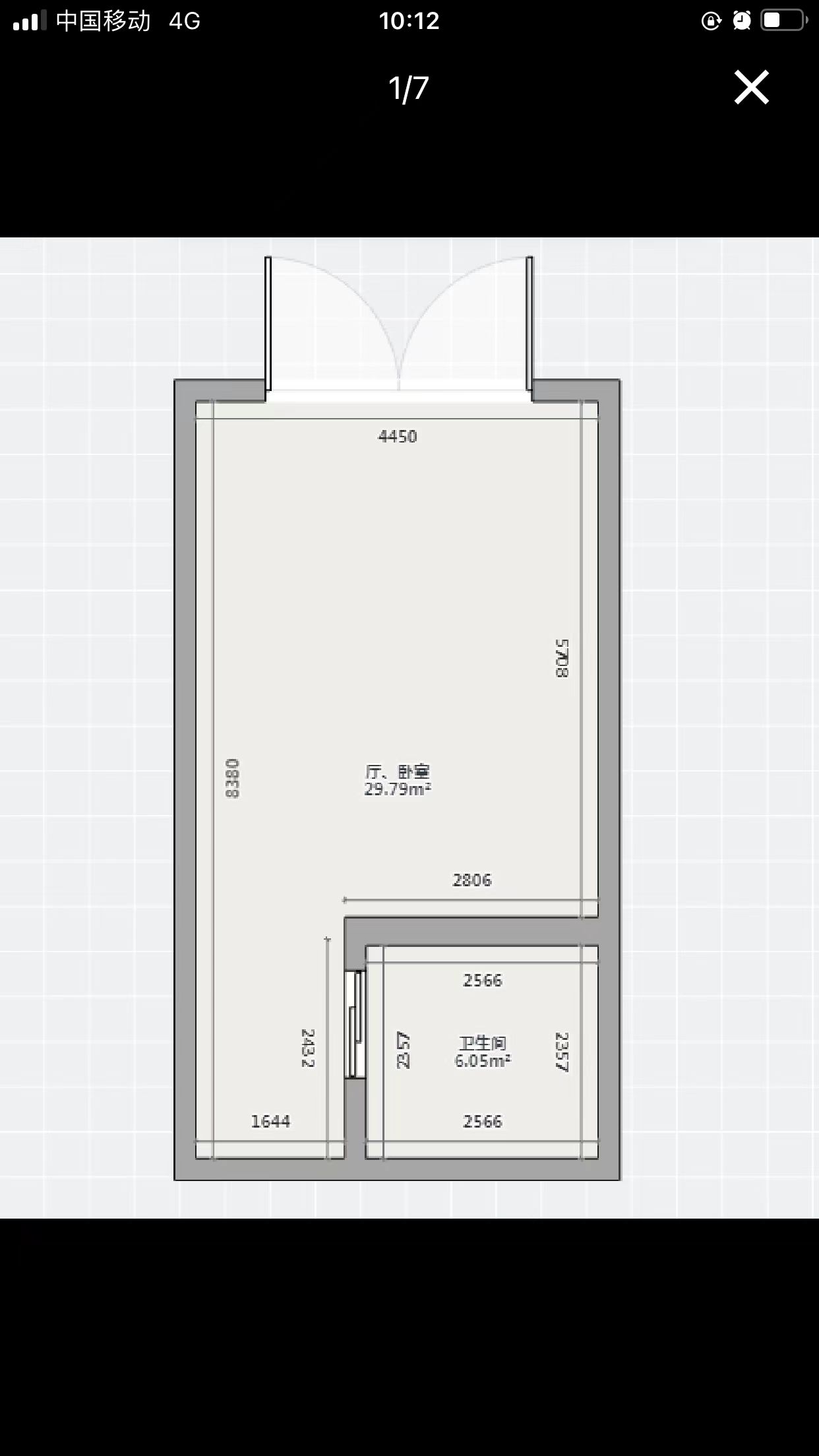 涌鑫八达通广场 1室1厅1卫 30m&sup2;