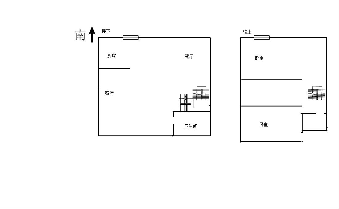 恒生汇金苑 2室1厅1卫 50m&sup2;