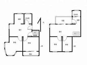 友谊家园 2室1厅1卫 95m&sup2;
