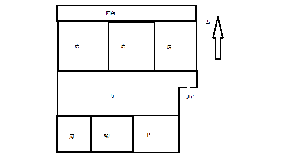 莲花苑 3室2厅2卫 139.30m&sup2;