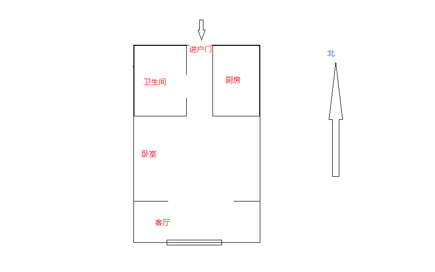 金石国际大酒店 1室1厅1卫 67m&sup2;