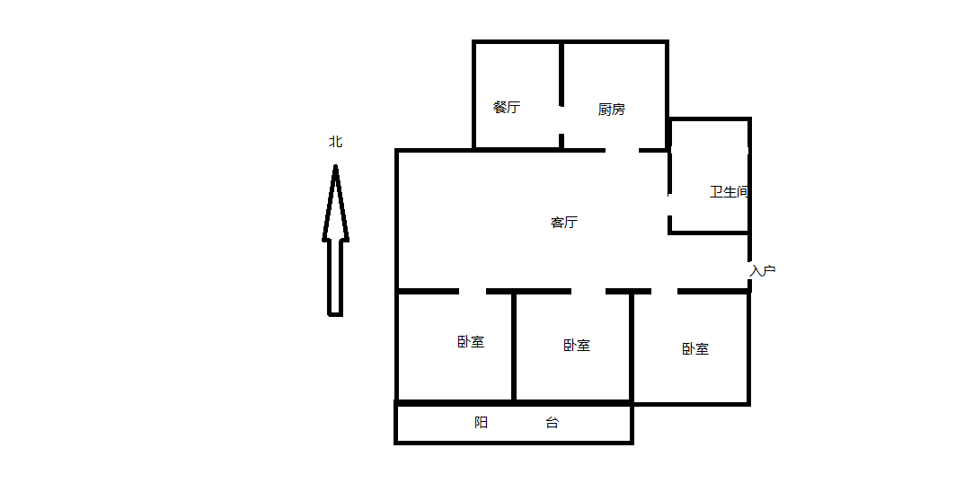 学田东苑 3室2厅2卫 140.00m&sup2;