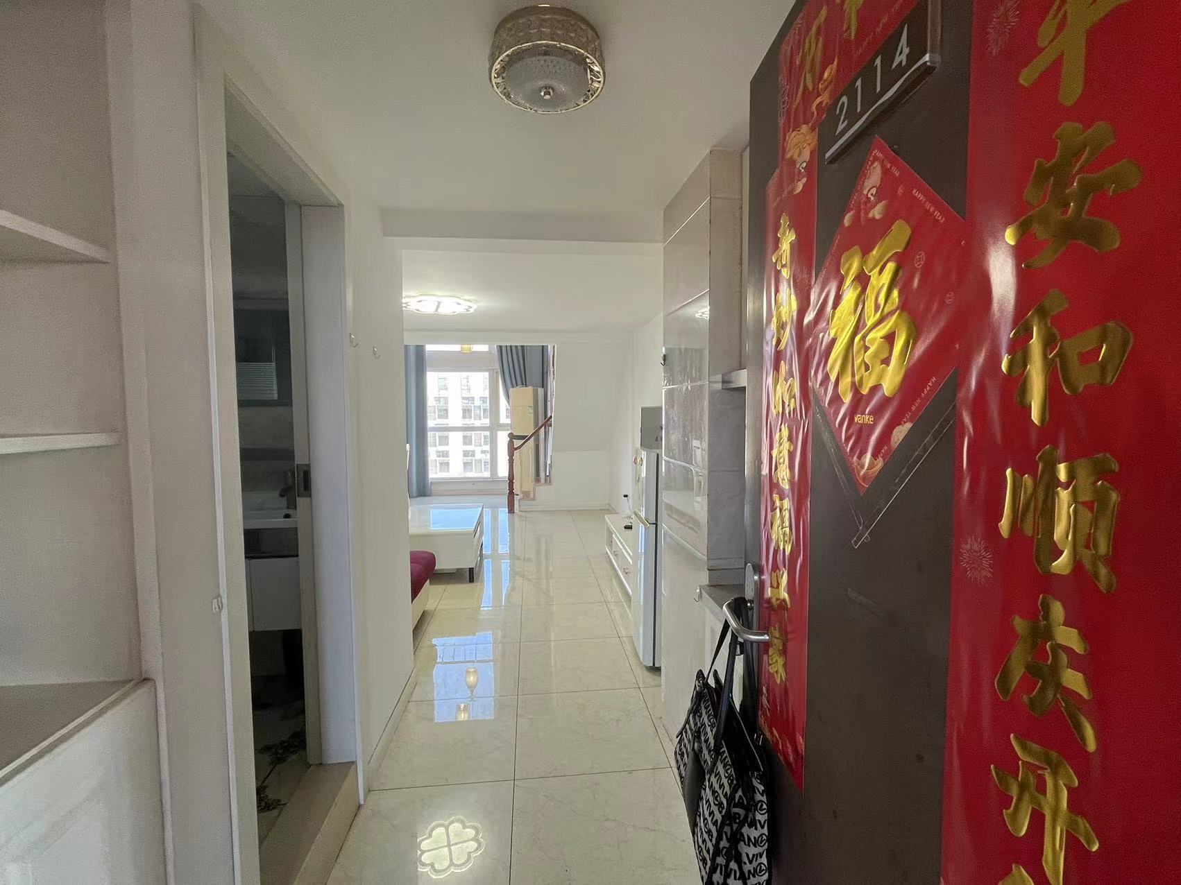 万科爱情公寓 2室1厅1卫 51m²