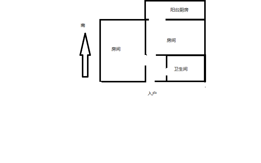 万象新路 1室1厅1卫 30m&sup2;
