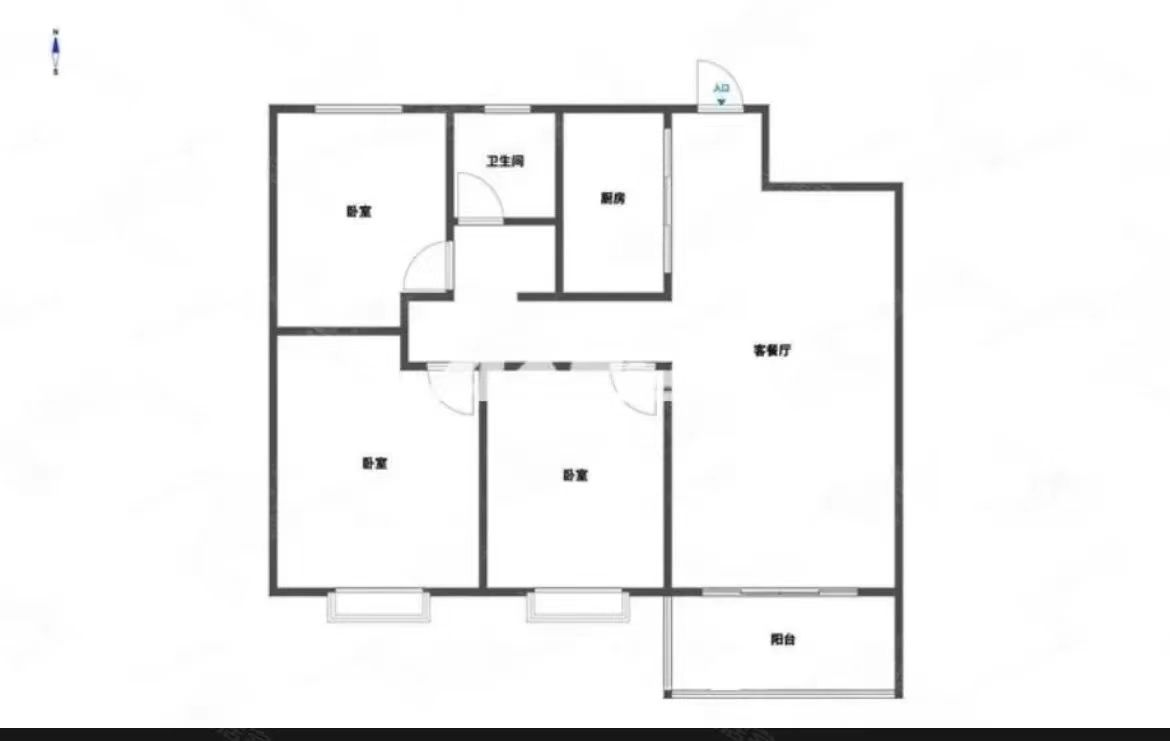 碧桂园天玺湾 3室2厅2卫 120m&sup2;