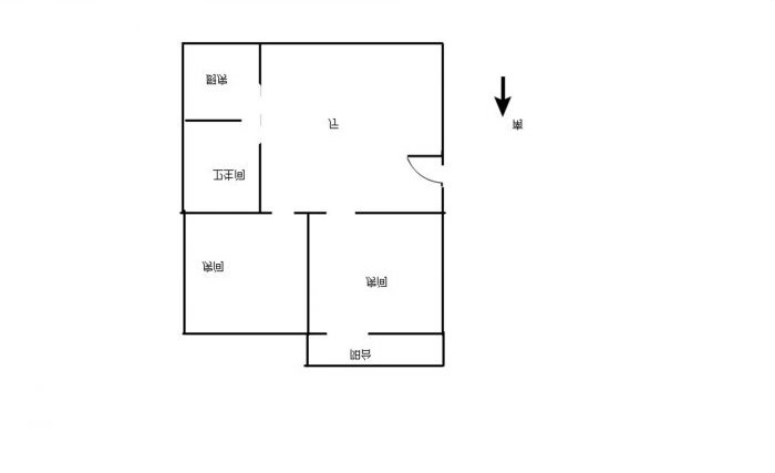易家桥新村 2室1厅1卫 80.39m&sup2;