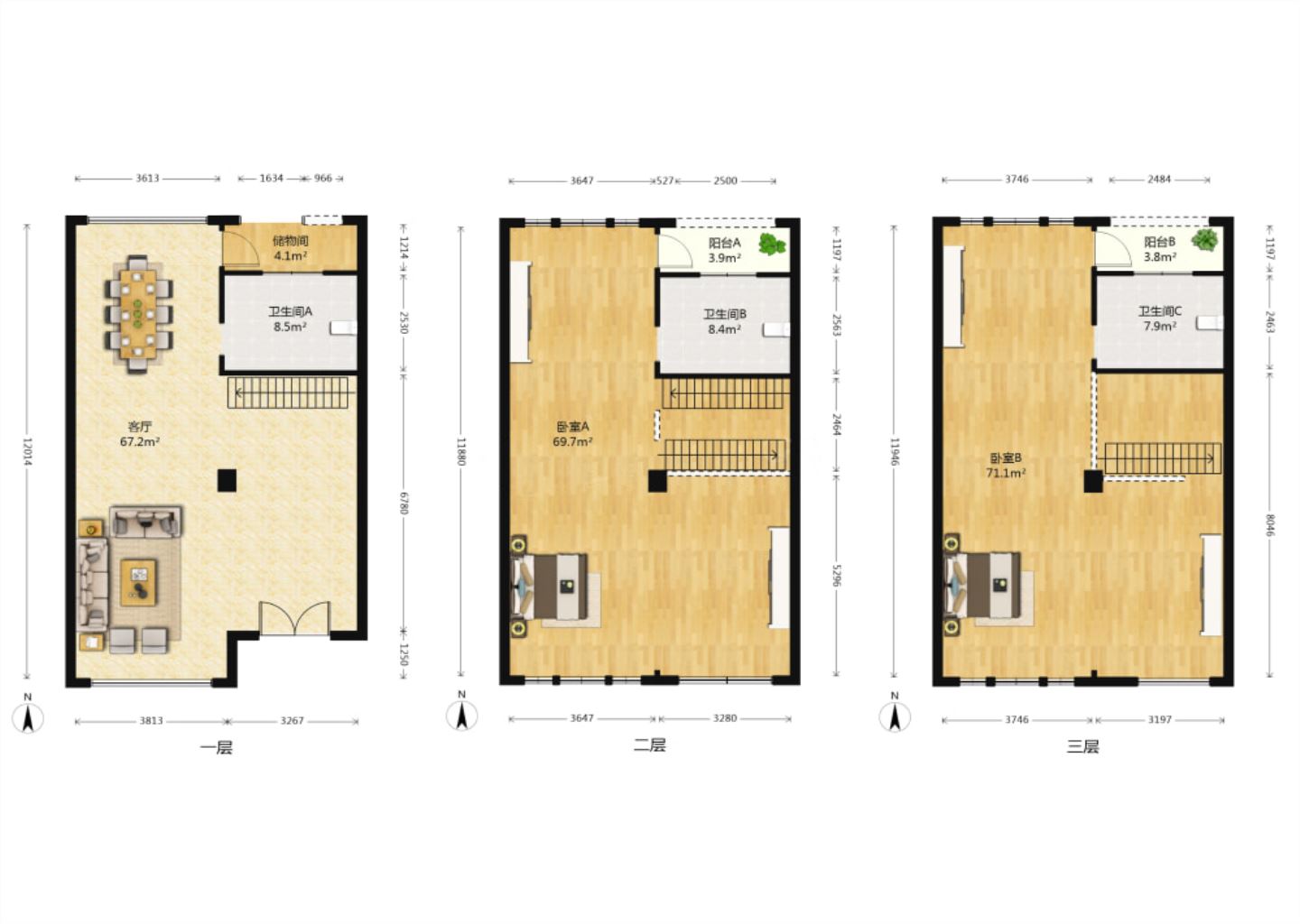 金公馆 4室2厅3卫 290m&sup2;