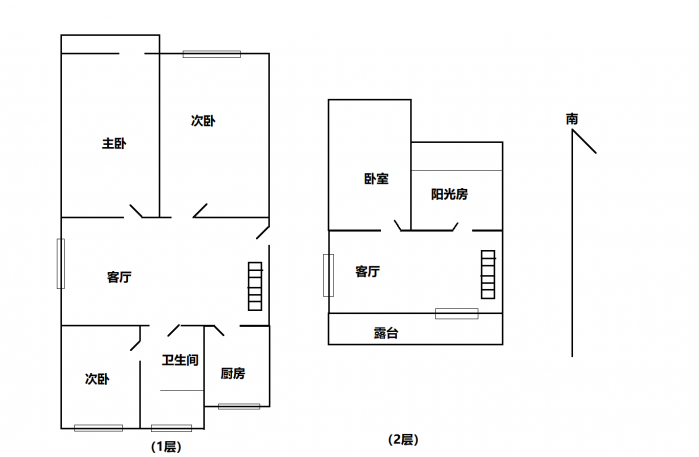 北濠桥东村 5室2厅2卫 87m&sup2;