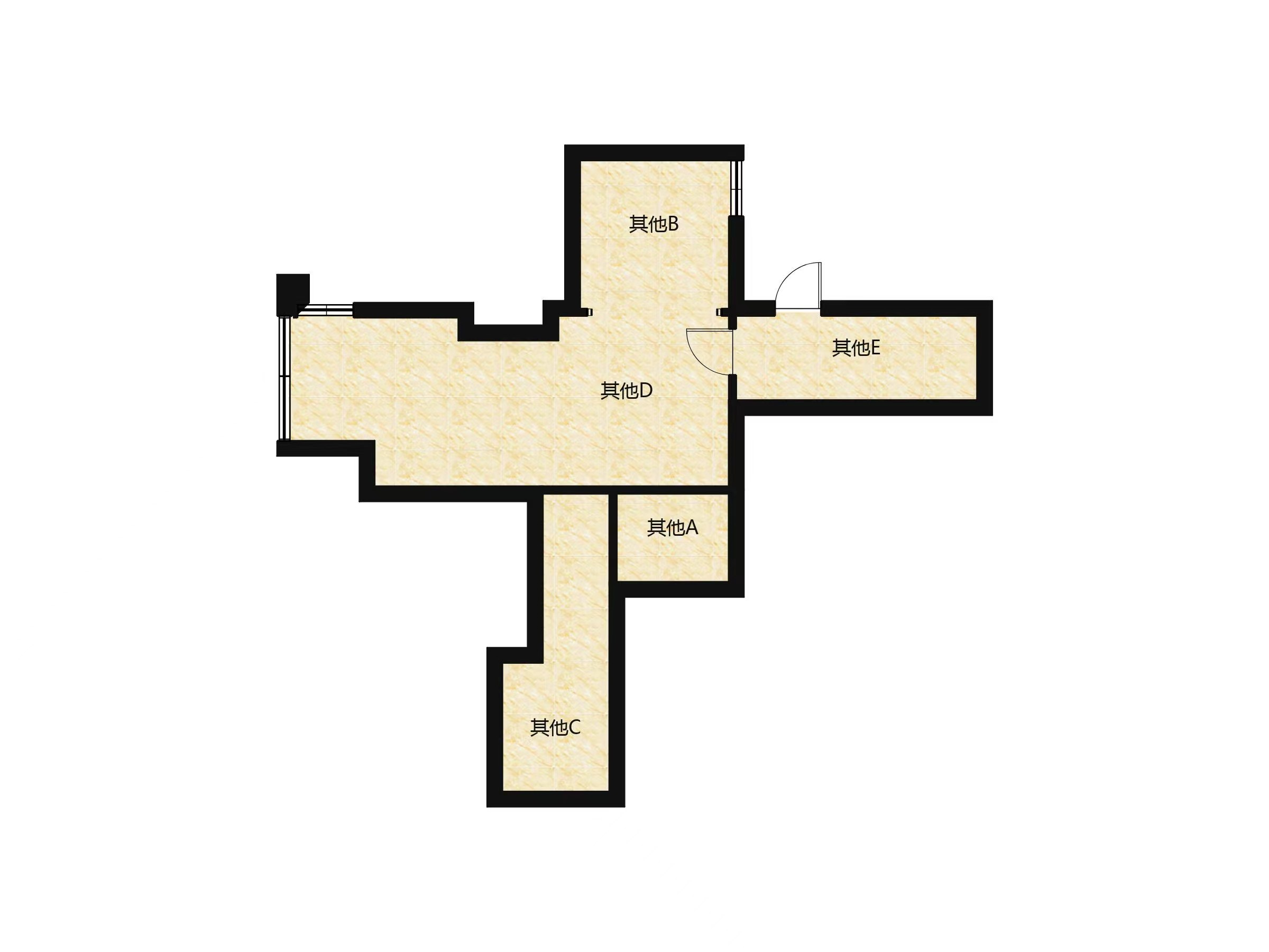 春溪集 3室2厅1卫 89m&sup2;