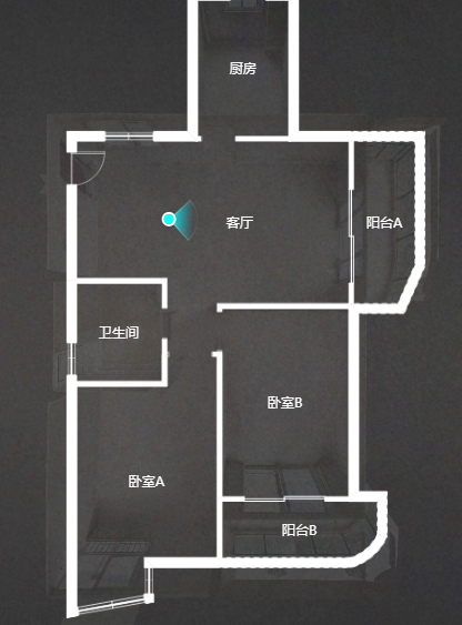华山花苑四期 4室2厅2卫 70m&sup2;