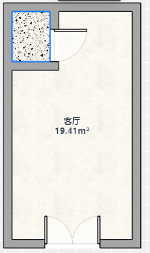 果园南苑 1室1厅1卫 20m&sup2;
