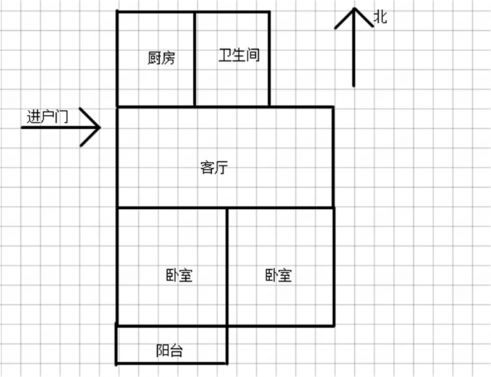学田北苑 2室1厅1卫 73m&sup2;