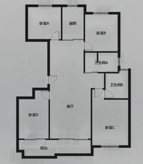 东宝&middot;怡沁园 3室2厅2卫 137m&sup2;