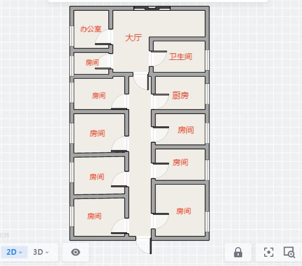 外滩花苑 2室2厅1卫 900m&sup2;
