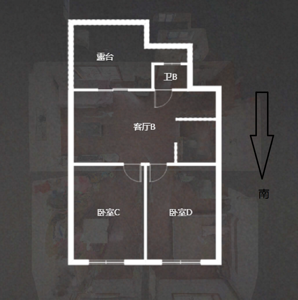 世纪园 4室1厅2卫 128.00m²