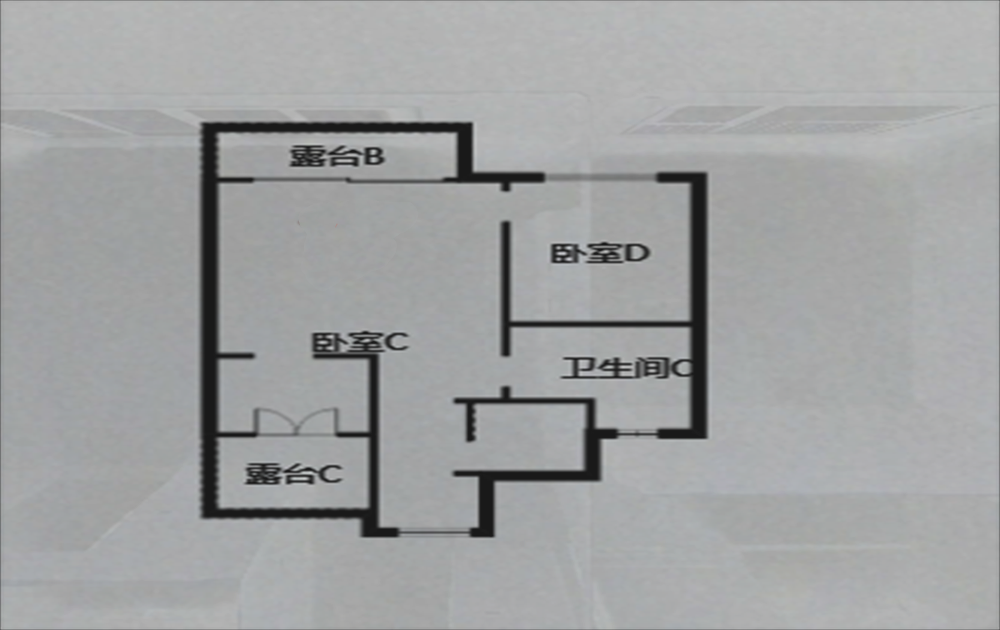 万科白鹭郡 5室2厅2卫 165.00m&sup2;