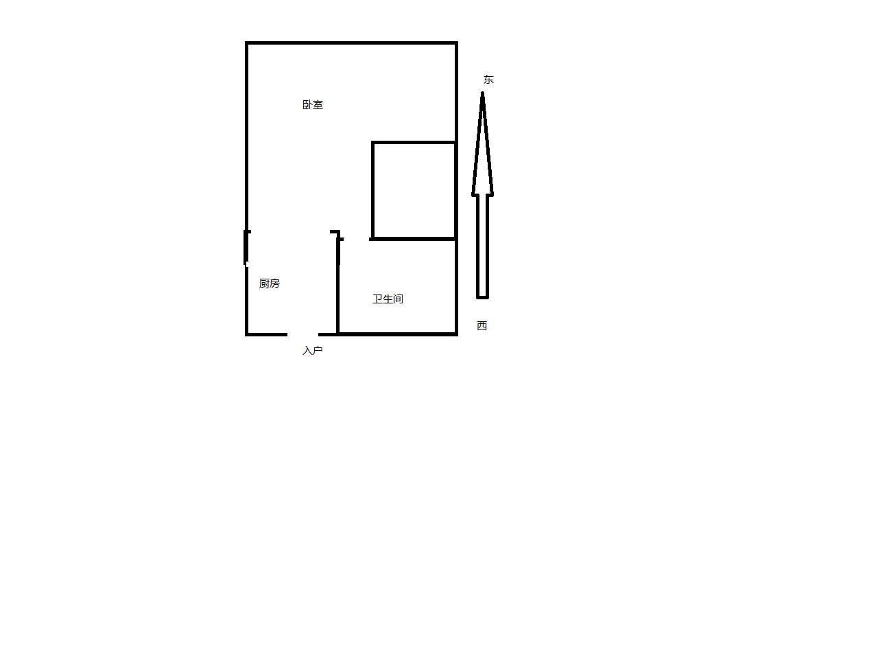 濠河时尚酒店 1室1厅1卫 42m&sup2;