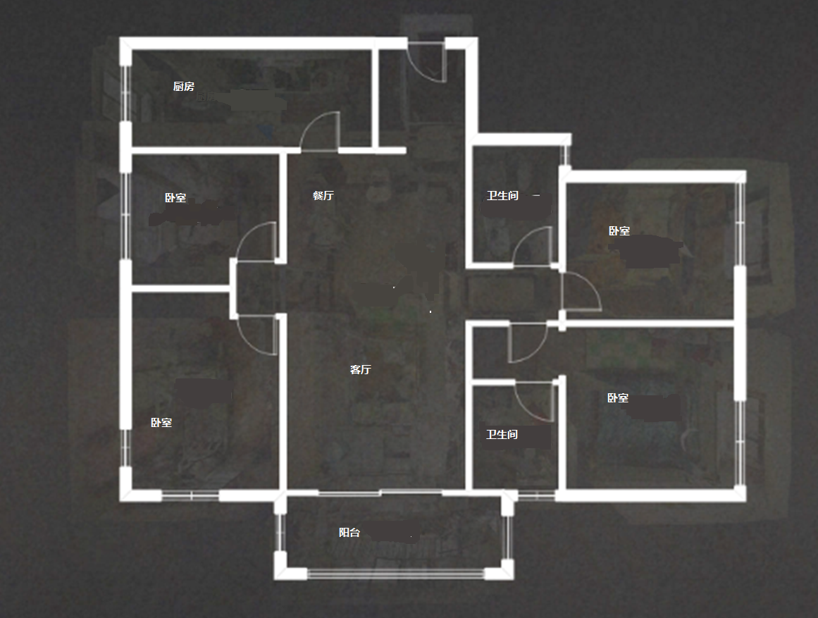 江山鼎 4室2厅2卫 137.75m&sup2;