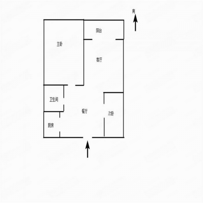 金贸公寓 4室4厅4卫 89m&sup2;