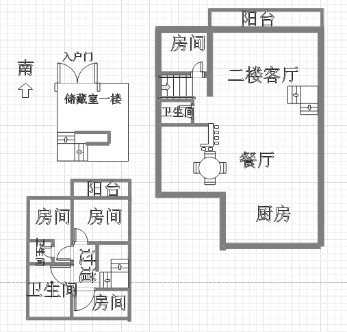 兆丰嘉园 4室2厅2卫 183.00m&sup2;