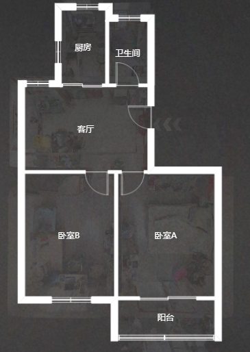 学田东苑 3室1厅1卫 73m&sup2;