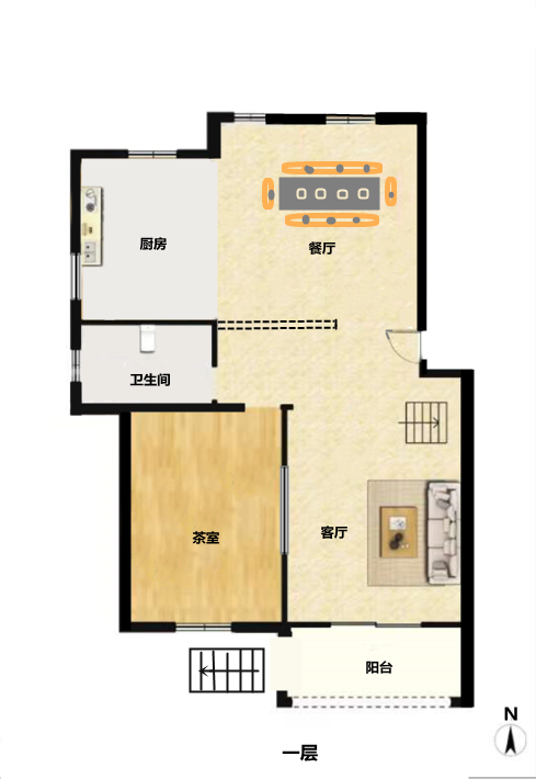 城市嘉苑 5室2厅2卫 220m&sup2;