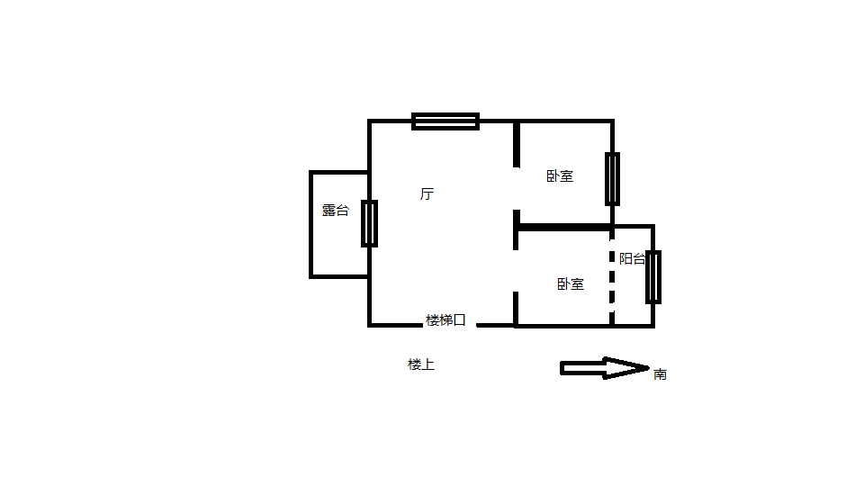 外滩小区 4室2厅1卫 144.00m&sup2;